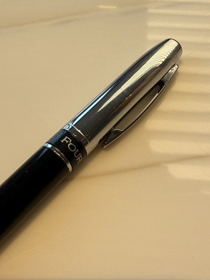 Four Seasons pen used, needs refill