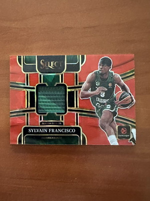 Panini EuroLeague Select Sylvain Francisco card /55