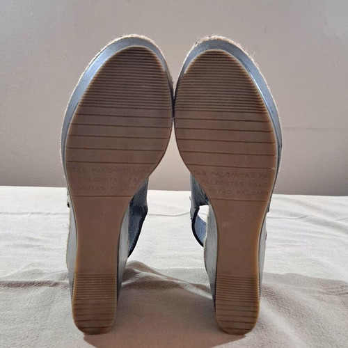 Paloma Barceló Palomitas leather platform sandals size 37 like new