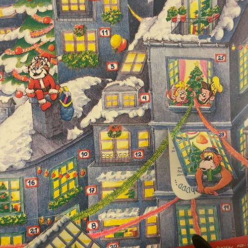 Kellogg’s Promotion Calendar from December 1986 like new