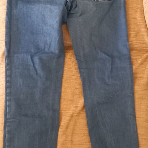Jean skinny with fringes like new, size XXL