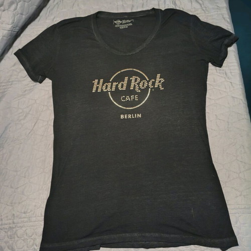 Hard Rock Cafe women's T-shirt dark gray, like new, XL