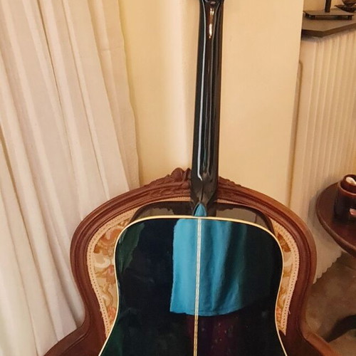 Aria Custom 7451B Vintage Acoustic Guitar used, 1976 Matsumoku