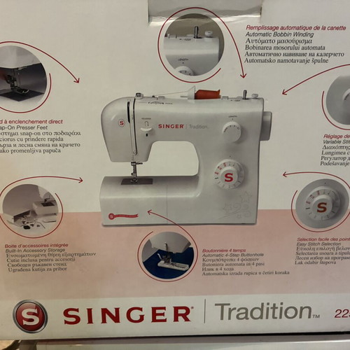 Ραπτομηχανή Singer Tradition 2250 επιτραπέζια σαν καινούργιο