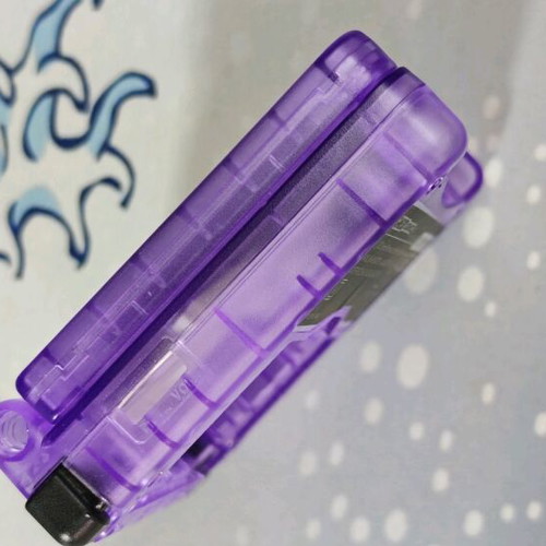 Gameboy Advance SP shell used with embossed UV print Gengar