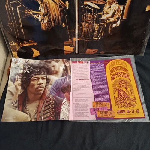 Live at Monterey The Jimi Hendrix Experience vinyl LP used, psychedelic rock