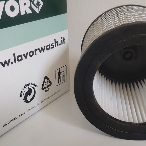 Lavor washable ash vacuum filters pack of 2 new