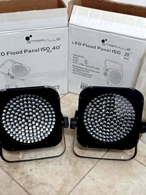 Προβολείς Stairville LED Flood Panel 150 σετ 2 τεμαχίων σαν καινούργιο