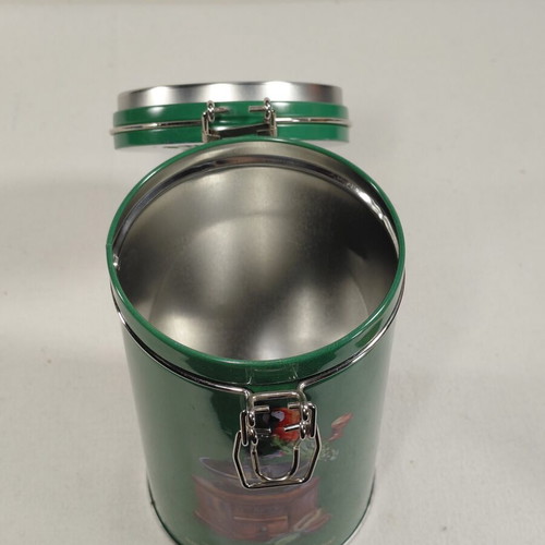 Loumidis metal container vintage used