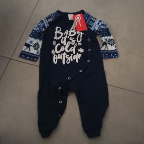 Pajama romper for 6-9 months and whole family, new