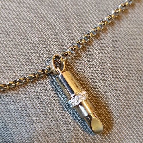 DKNY necklace chain new, gold color