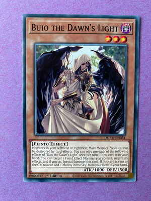 Buio the Dawn's Light Yu-Gi-Oh! Card 1st Edition Near Mint