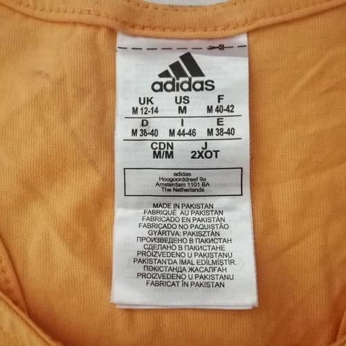 Adidas Performance women's tank top like new, size M, orange