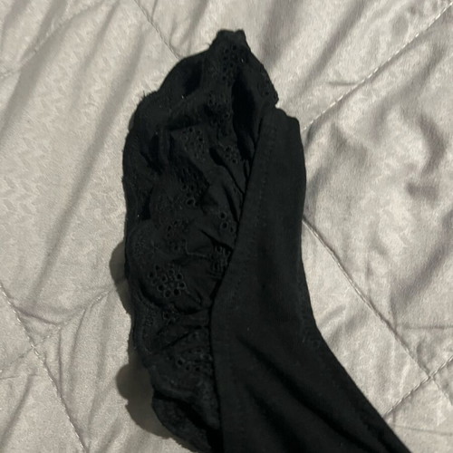 Black Terranova bodysuit size L like new with sleeve detail