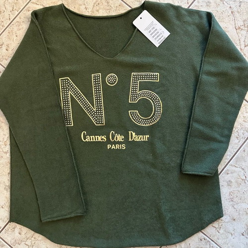 Blouse new green, size Medium and Large