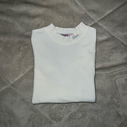 Froggy long-sleeve white shirt for girl like new, 92 cm