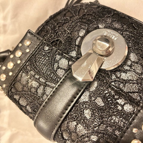 Ferre Collezioni black crossbody bag like new