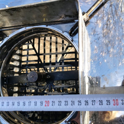 Chimney cap new, rotating for square chimneys