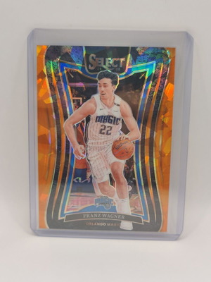 Κάρτα Panini Select 2024-25 Franz Wagner Mezzanine Level Cracked Ice Orange Prizm καινούργια