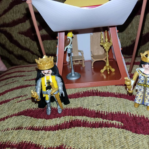 Playmobil royal lionheart knights tent custom new