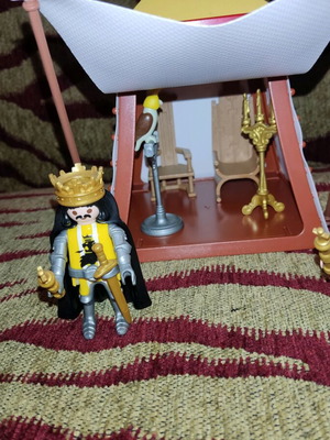 Playmobil royal lionheart knights tent custom new