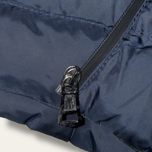 Moncler Women’s Down Jacket XS like new, navy with fur hood