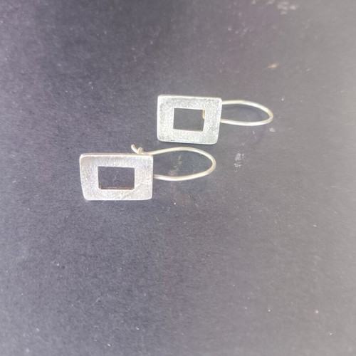 Silver handmade earrings 925 like new