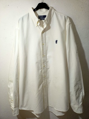 Πolo Ralph Lauren πουκάμισο XL vintage, σαν καινούργιο, λευκό βαμβακερό