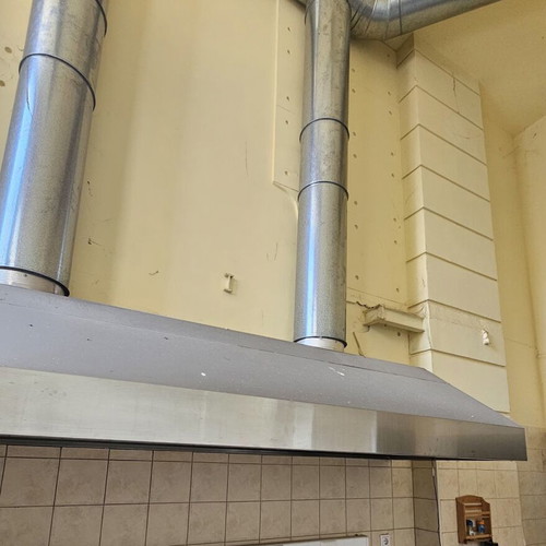 Professional stainless steel kitchen hood 3 meters like new