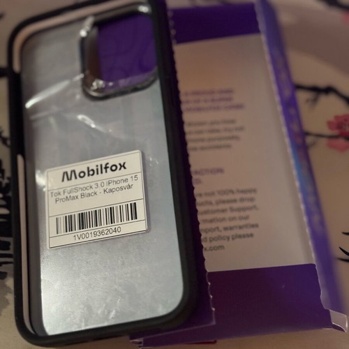 Phone booth mobilfox full shock case new for 15 pro max