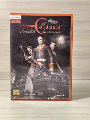 Casanova The Duel of the Black Rose PC used full English