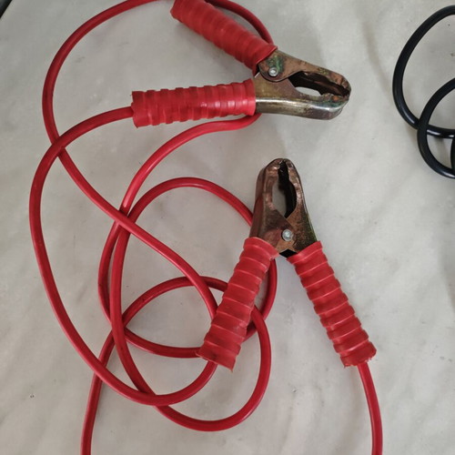 Car Battery Jump Start Cables used