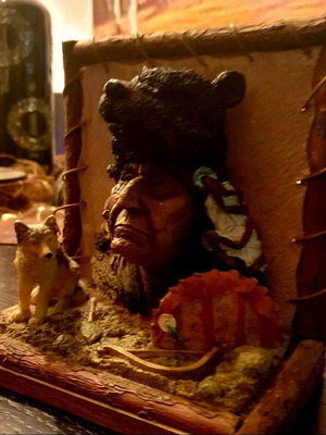 Συλλεκτική Φιγούρα Native American "Bear Spirit Elder"