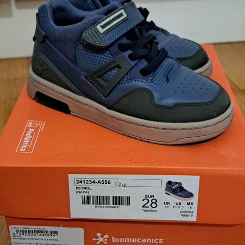 Biomecanics shoes size 28 blue like new