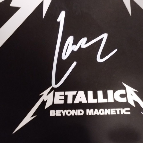 Metallica Death Magnetic 2LP and Beyond Magnetic LP signed, like new