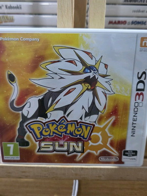 Pokemon Sun Nintendo 3DS used, complete set