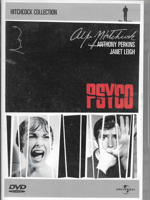 Ψυχώ DVD μεταχειρισμένο, ταινία τρόμου με ελληνικούς υπότιτλους