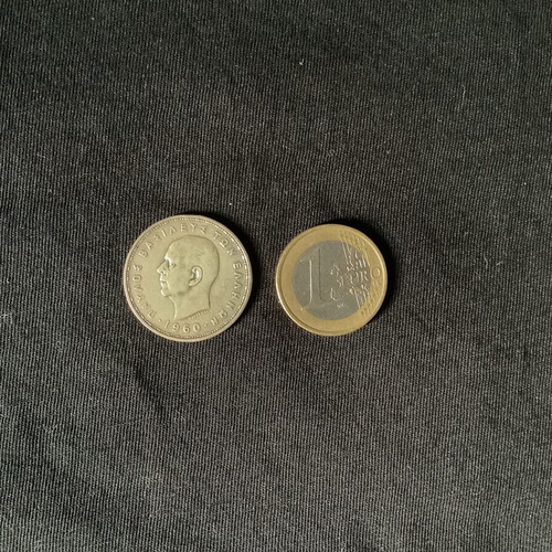 3 Silver Greek Coins 1930-1964 Used