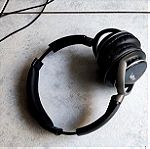  Niaelec Q7 Ασύρματα/Ενσύρματα On Ear Ακουστικά με 12 ώρες Λειτουργίας Μαύρα