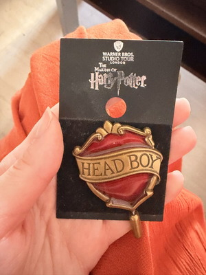 Headboy pin Harry Potter from the studios