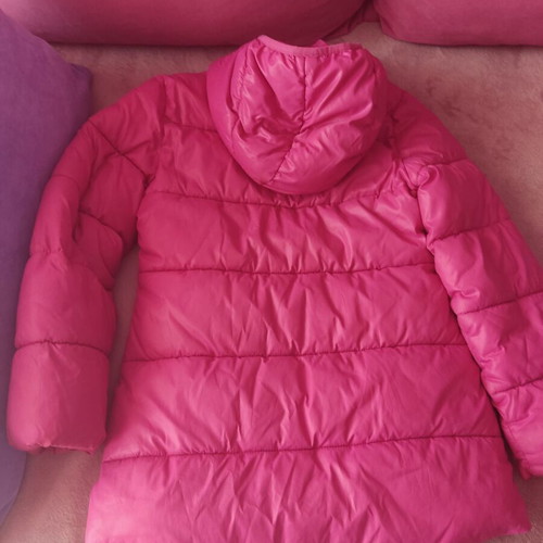 Benetton fuchsia jacket like new for 7-8 years old