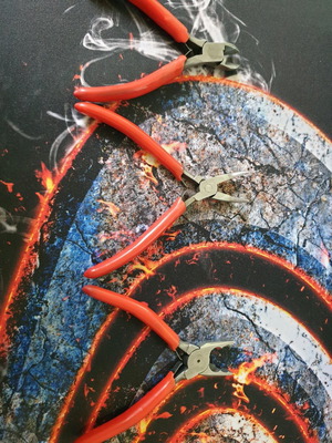 Electronic pliers used made in Germany