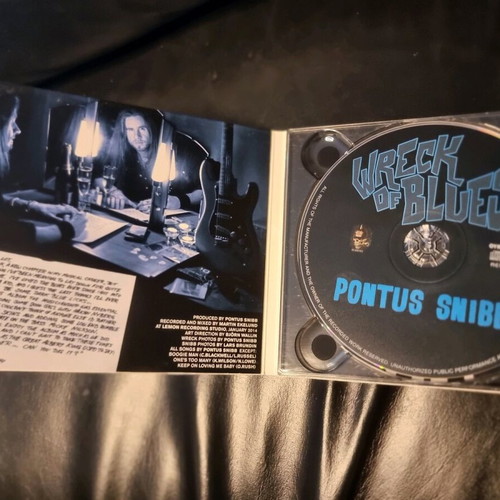 Pontus Snibb Wreck of Blues CD like new, rock