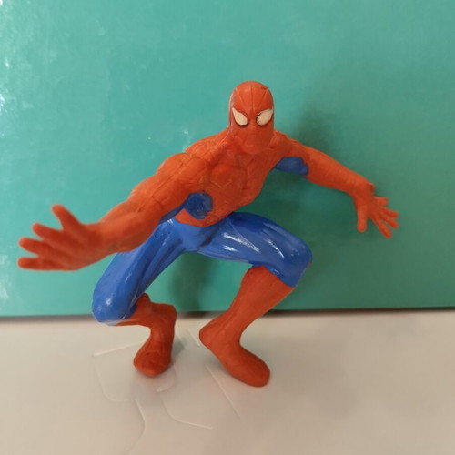 Spider-Man figure from PVC 2004 used with minor paint wear