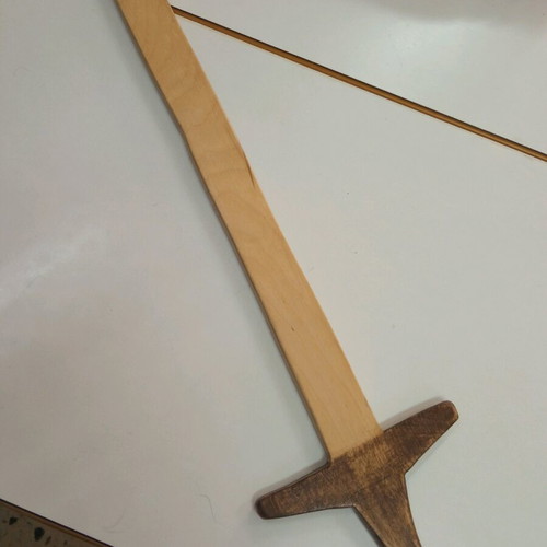 Wooden handmade sword like new