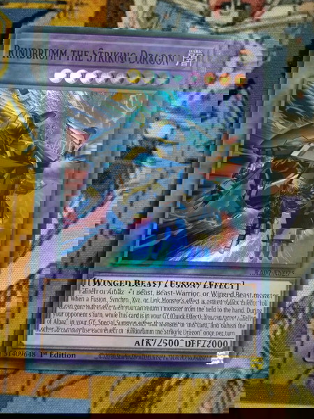 Rindbrumm The Striking Dragon (Super Rare, Yugioh )