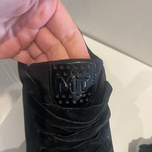 Marco Tozzi shoes No 41 like new, black velvet