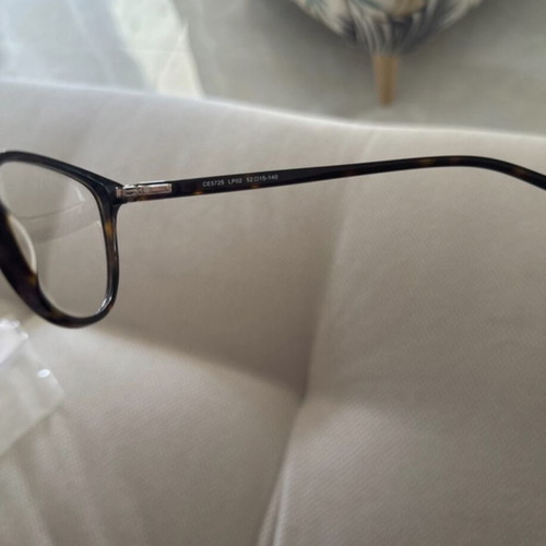 Bone frame for eyeglasses new, brown