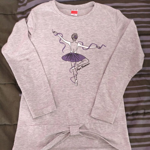 Winter T-shirts pack for girl size 6 used, Joyce, Zara, Orchestra