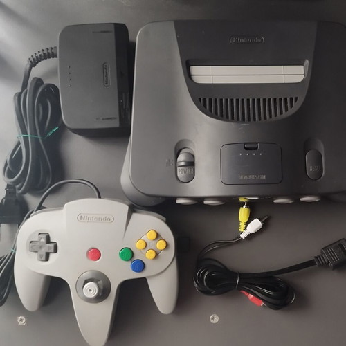 Nintendo 64 with Jumper Pak used, fully functional